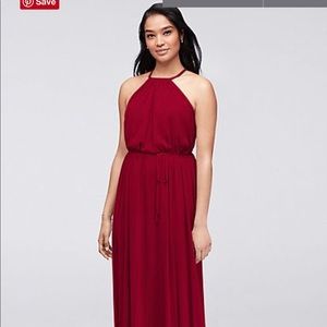 David’s Bridal bridesmaid dress